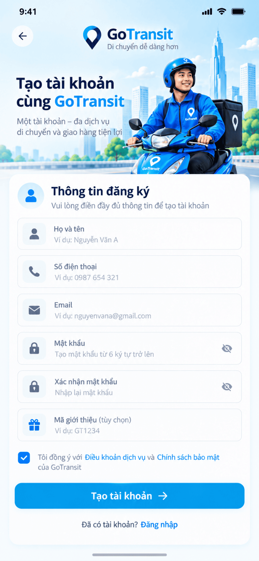 App Giao Hàng